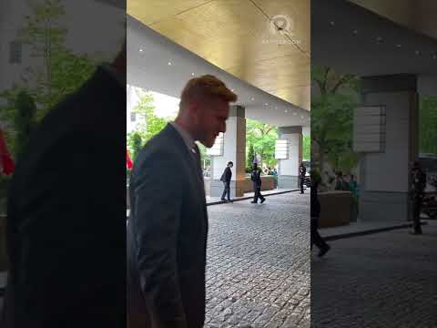 Filipinos in America protest the presence of Marcos in the US | #shorts