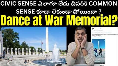 Viral WWII Memorial Dance: How It Hurts India’s Image Abroad | Civic Sense Or Common Sense? #india