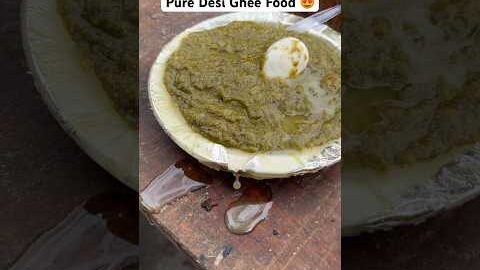 Ludhiana’s Most Viral Desi Ghee Punjabi Food 😍❤️#shorts #youtubeshorts  #viral #streetfood