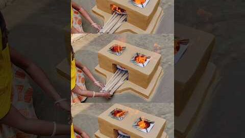 How to make Multiple Outdoor kitchen । Mitti ka Chulha।Desi mitti ka Chulha #viral