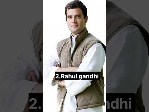Top 5 famous politicians in the india #shorts #viral