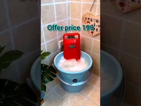 Bucket washing machine #besthomegadgets #bucketwashingmachine #coolgadgets #reelsviral