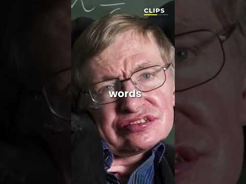 Stephen Hawking’s LAST WORDS😲 #shorts