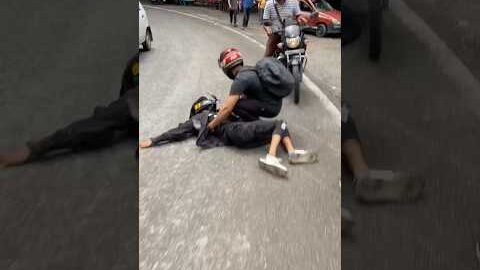 KTM RC live crash 😦Bike crash #shorts #ytshort #viral #status