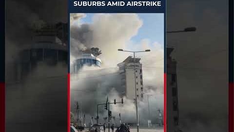 Smoke Billows Over Beirut After Israeli Strike Hits Southern Suburbs: Watch | Israel Iran War | N18S