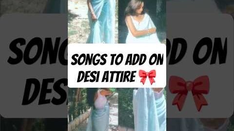 Songs That Make Your Dupatta Flow in Slow-Mo 🎥 #music #song #desiattire #desi #traditional #meme