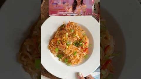 Jhanvi kapoor’s favourite low carb noodles #shortsfeed #recipe #food #shirataki #desi #streetfood