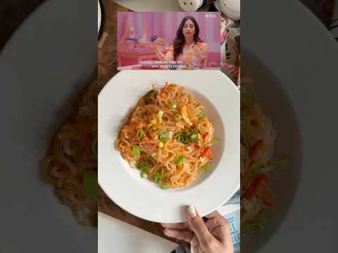 Jhanvi kapoor’s favourite low carb noodles #shortsfeed #recipe #food #shirataki #desi #streetfood
