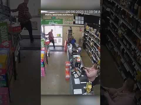 Wannabe thief stopped by locked door #Shorts