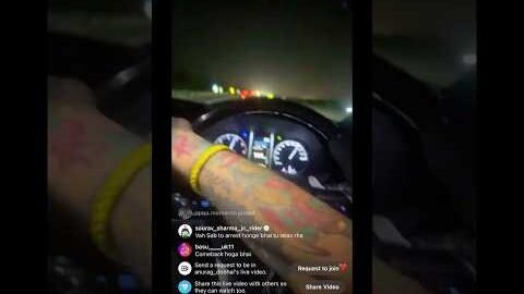 UK 07 Rider live car accident – Anurag Dobhal Live car accident #shorts