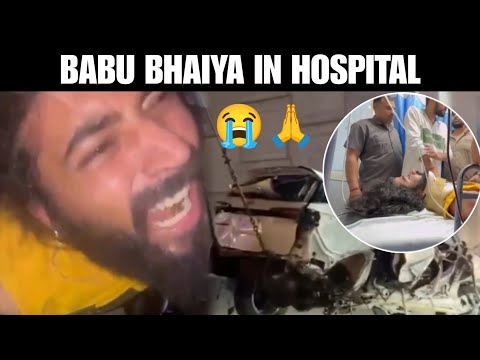 😢 Hospital Clip Babu Bhaiya | Babu Bhaiya Live Accid£nt | Uk07 Rider After Incident Latest News