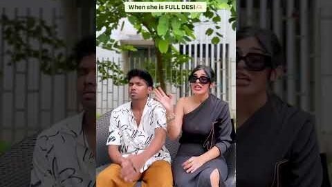 When she is full desi