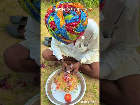 राजस्थान के पशुपालकों का संघर्ष जीवन 😍 #desi #life #rajasthan #rajasthani #village #facts #shorts