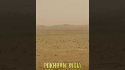 pokhran india nuclear test | pokhran india | #youtubeshorts |#shortvideo |#reels |#viral