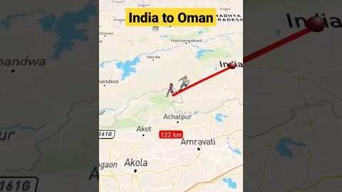 India to Oman #viral #reels #viralvideo #tiktok #india #oman