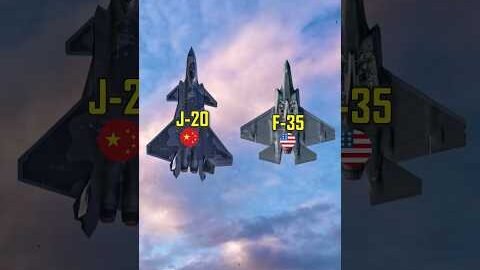 China’s J20 Can Defeat US F35 🤔#shorts #viral #defenceshorts