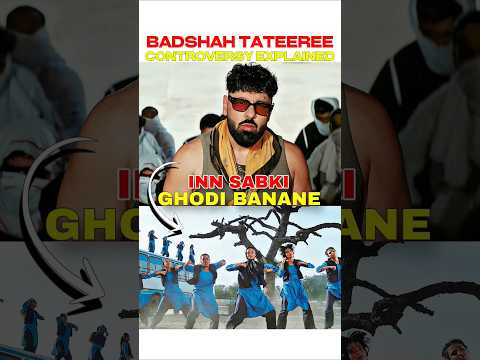 BADSHAH NEW SONG TATIRI CONTROVERSY EXPLAIN 📈🔥 #honeysingh #badshah @badshahlive