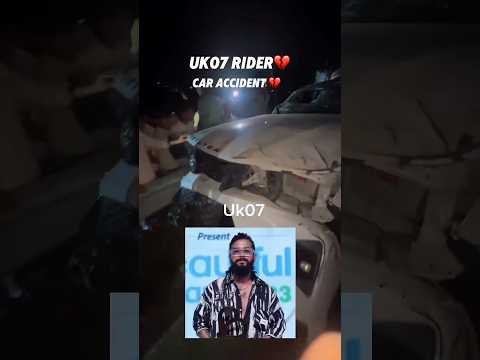 Uk07 rider accident news  live accident anurag dobhal #uk07rider #anuragdobhal