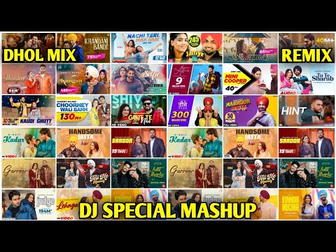 Punjabi Non-stop Bhangra Mashup 2025 Dhol Remix Song 2025 Ft Lahoria Production New Punjabi Songs