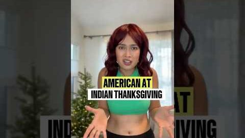 American 🇺🇸 At Indian 🇮🇳 Desi Thanksgiving Dinner