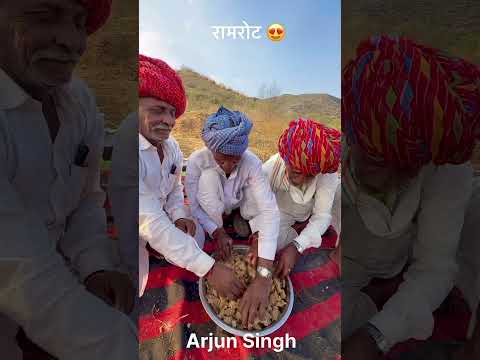 राजस्थान का रामरोट 😍 #desi #life #rajasthan #rajasthani #village #facts #shorts