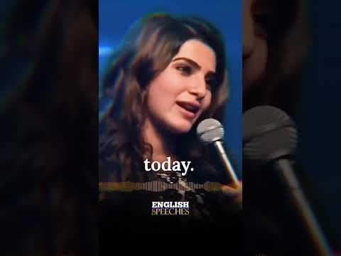 I ate one meal a day | Samantha Ruth Prabhu