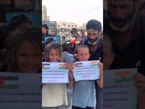 Thank you Indian people |  #palestine #viral #tiktok  #trending #gaza #help  #shorts #viralvideo