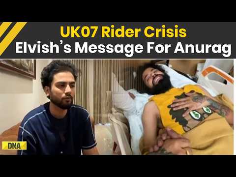 UK07 Rider Accident: Elvish Yadav’s Emotional Message For Anurag Dobhal |ICU Video Viral After Crash