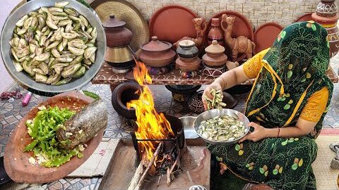 चूल्हे का खाना #rajasthani food and farming