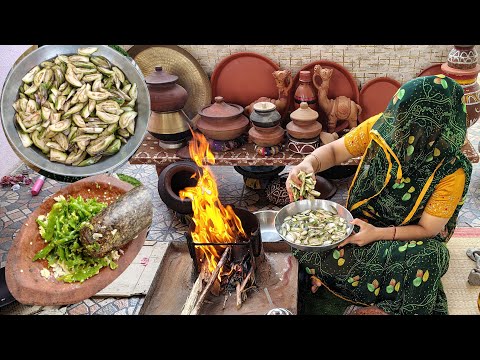 चूल्हे का खाना #rajasthani food and farming