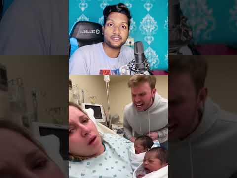 Us woman twin baby black hair and dark skin viral AI video