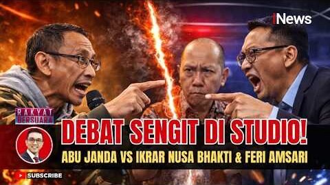 ADU ARGUMEN! Abu Janda Vs Ikrar Nusa Bhakti & Feri Amsari Bahas Peran AS untuk Indonesia