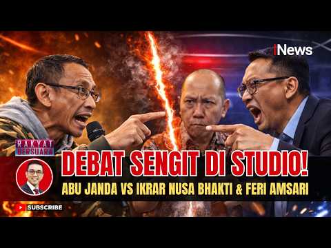 ADU ARGUMEN! Abu Janda Vs Ikrar Nusa Bhakti & Feri Amsari Bahas Peran AS untuk Indonesia