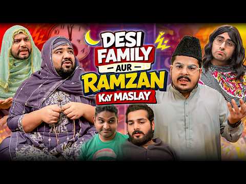 Desi Family Aur Ramzan Kay Maslay | Unique MicroFilms | Comedy Skit | Ramadan 2026