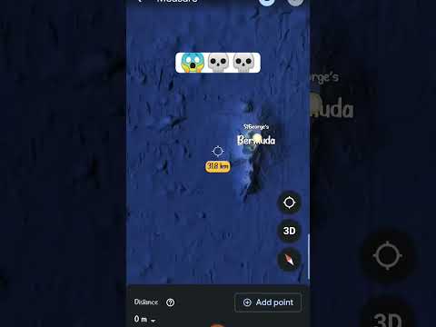 Bermuda Triangle in Google Earth 🌎🌍😱😱😱 #shorts #viral #trending