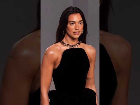 Dualipa at Vanity Fair Oscar awards 2026 in Los Angeles, Ca wearing outfit from Bulgari 🖤#bulgari