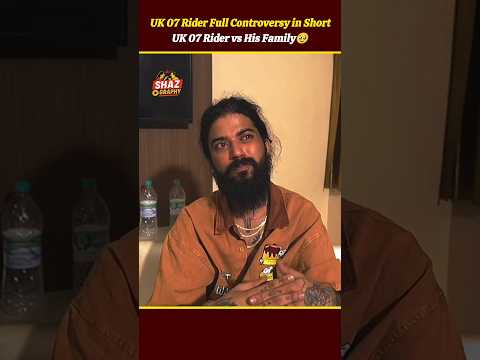 UK 07 Rider Full Controversy in Short  | uk 07 rider ke sath kya hua #trending #biggboss #shorts