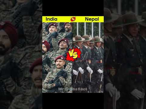 India vs Nepal military camparison | #shorts