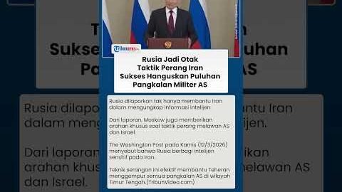 Rusia Jadi Otak Taktik Perang Iran! Teheran Sukses Hanguskan Puluhan Pangkalan Militer AS & Israel