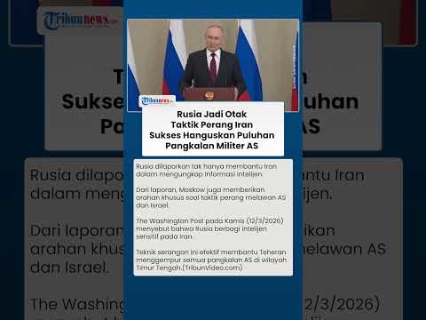 Rusia Jadi Otak Taktik Perang Iran! Teheran Sukses Hanguskan Puluhan Pangkalan Militer AS & Israel