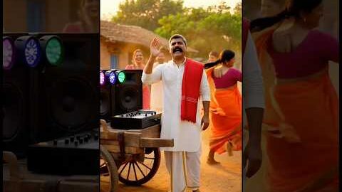 Desi chacha ne thele pe dj setup lagaya #youtubeshorts #desi #jugaad #shorts