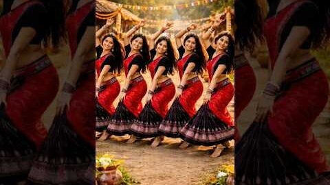 Village Girls Sambalpuri Dance 💃🔥 | Desi Village Vibes