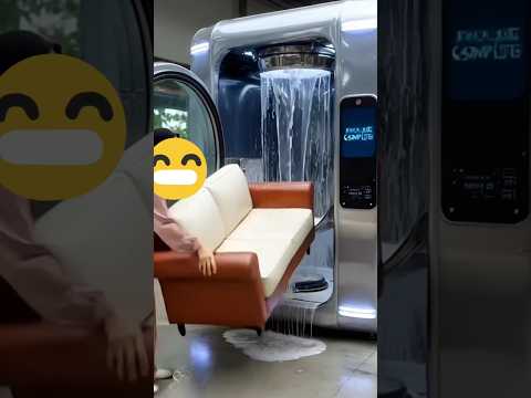 సోఫా ఉతికి ఆరేసి మిషన్ బాగుంది నిజంగా 😱 sofa sofa bed cleaningmachine#trending #cleaning#vairalshort