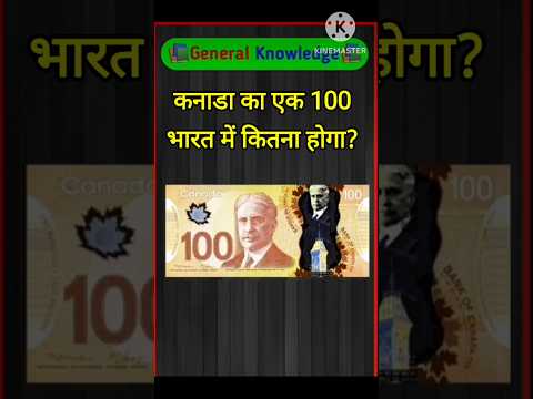 कनाडा का ₹100 भारत में कितना होगा? 🤔 | GK Quiz 💥 | General Knowledge #gkshorts #gkquiz #canada