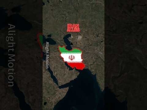 iran vs Israel Allies Nation’s | Iran vs Israel news today live 🇮🇷🇮🇱