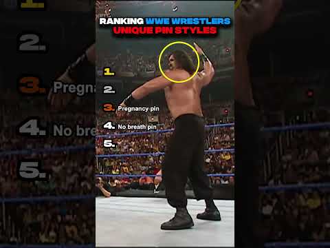Ranking WWE Wrestlers Unique Pin Styles