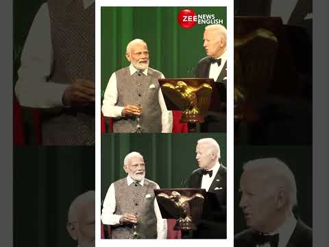 PM Modi Burst Into Laughter After President Joe Biden’s ‘No Alcohol’ Ritual #modi #pmmodi #viral