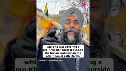 Indian Journalist Attacked In Washington By Khalistan Supporters