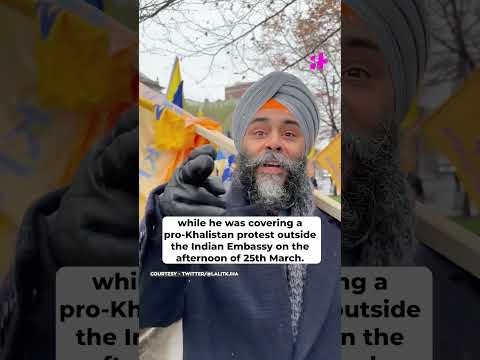 Indian Journalist Attacked In Washington By Khalistan Supporters