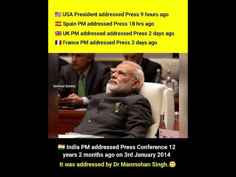 India PM Press Conference Debate Goes Viral 🇮🇳📰